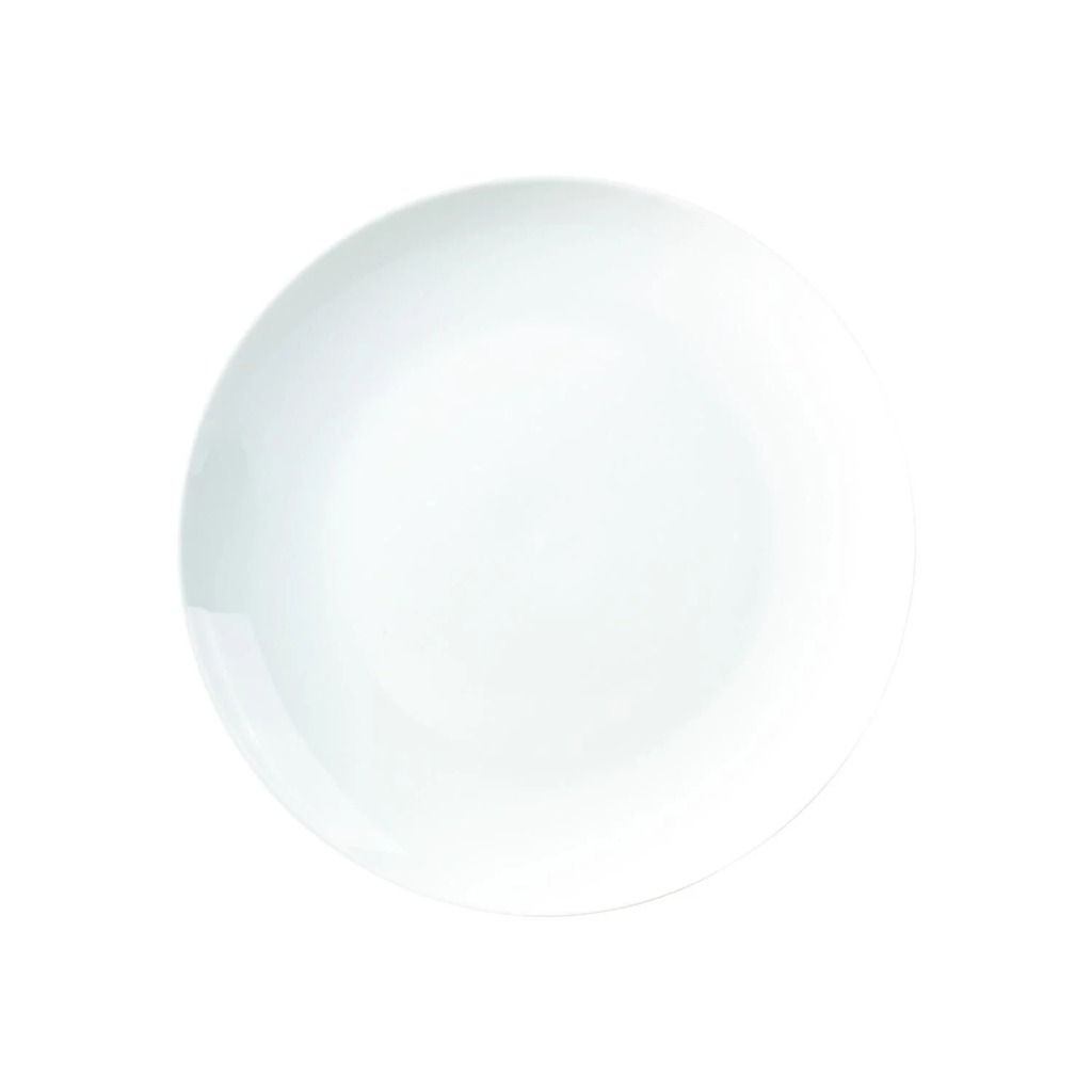 CARREFOUR Prato Raso Branco em Porcelana 26cm Aurora HOME