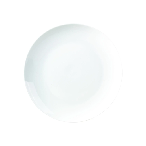[3610882962760] CARREFOUR Prato Raso Branco em Porcelana 26cm Aurora HOME