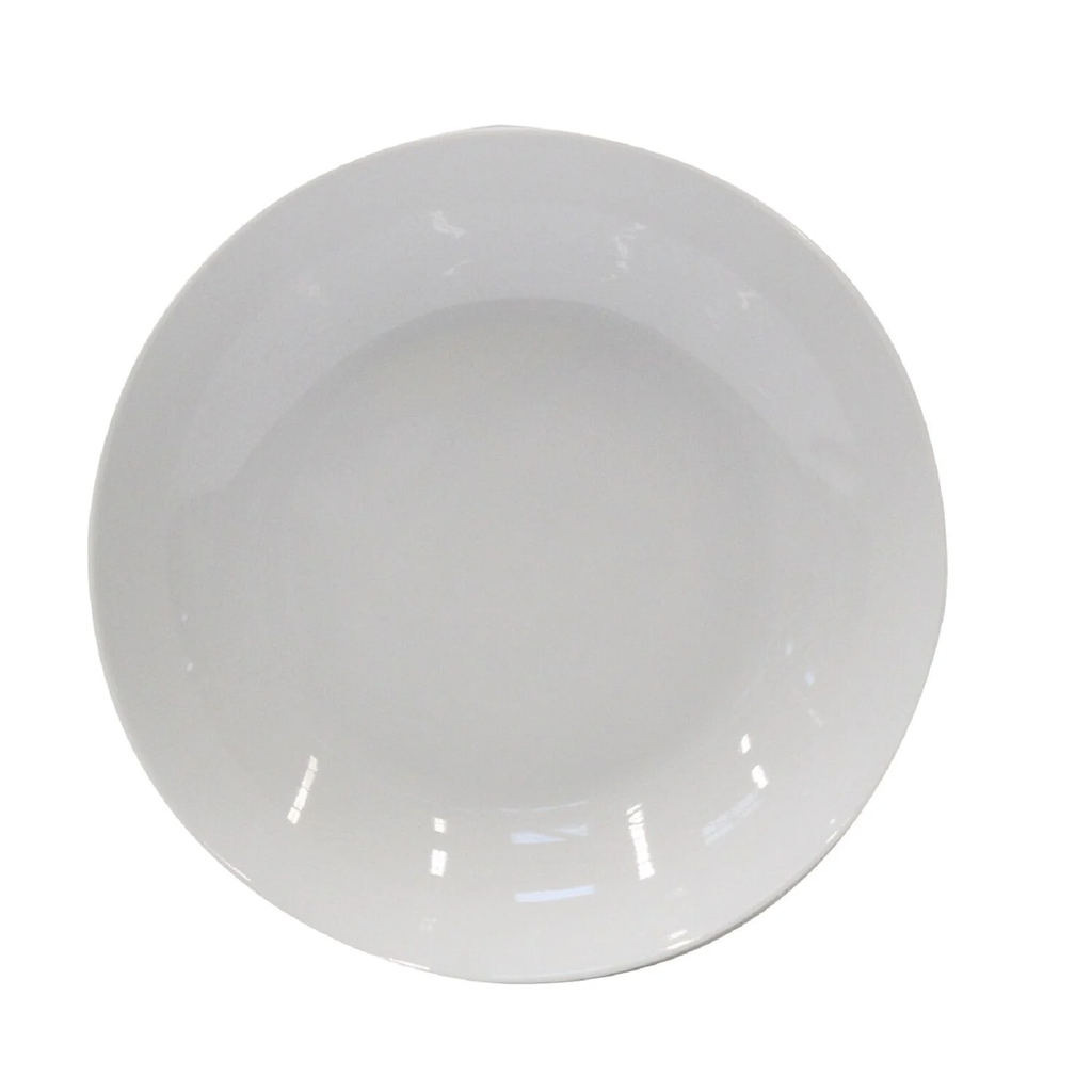 CARREFOUR Prato de Sopa Branco em Porcelana 20cm Aurora