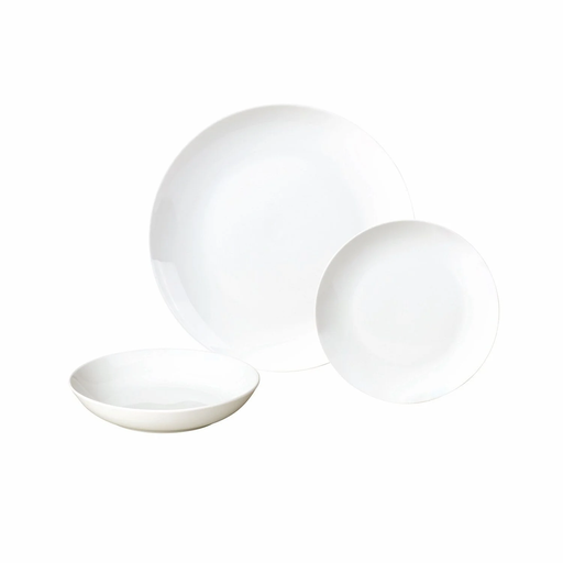 [3610882964764] CARREFOUR Aurora HOME Porcelain Dinnerware Set 18 Pieces