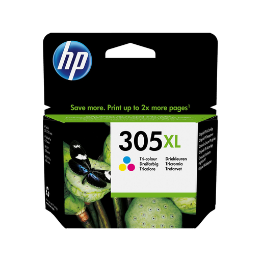 [0193905429295] HP Cartouche d'Encre 305XL Trois Couleurs grande capacité (3YM63AE)