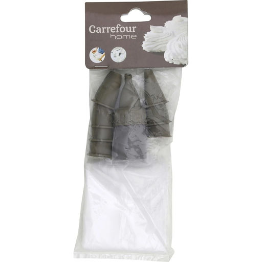 [3610883050077] CARREFOUR Poches à douilles jetables HOME l'ensemble