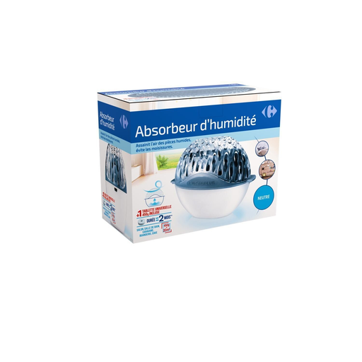 [3613865282633] CARREFOUR Moisture Absorber 20m² + 450g Refill