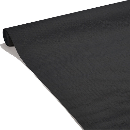[3613865437583] CARREFOUR Embossed Tablecloth Black 20m HOME