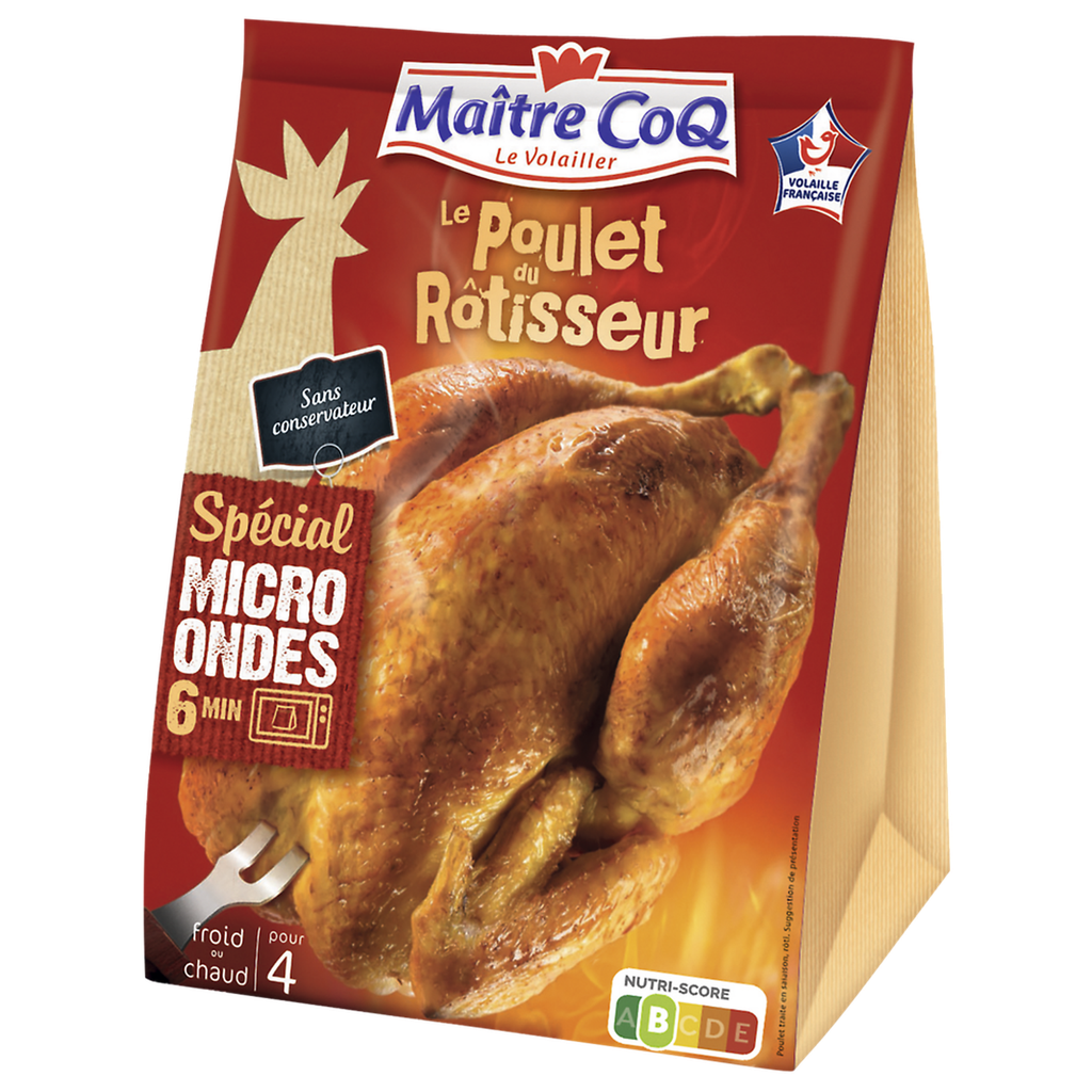 MAITRE COQ Frango inteiro assado no espeto