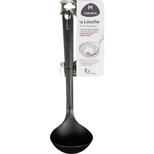 [3613865684673] CARREFOUR Nylon silicone ladle la louche