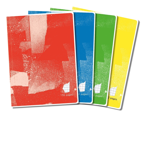 [3613866538531] CARREFOUR Cahier 24x32cm Grands carreaux 192 pages