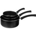 MARQUE GENERIQUE Aluminium Saucepan Set 14 + 16 + 20cm