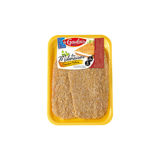 [0217217000000] LE GAULOIS Turkey Escalopes Milanese Style 250 g