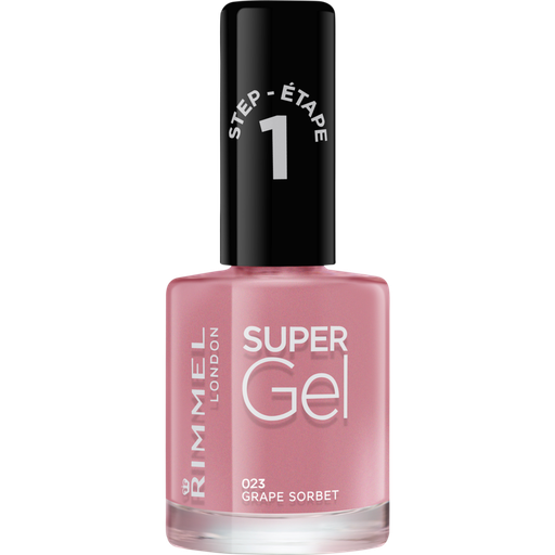 [3614221759028] RIMMEL Verniz de Unhas Super Gel Tom Grape Sorbet (023) 12 ml