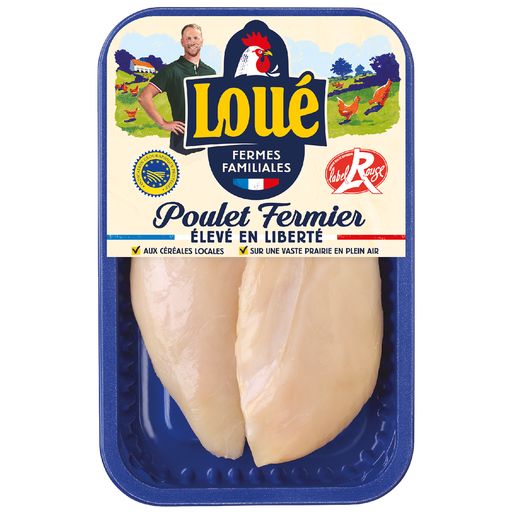 [0217247000001] LOUE Filet de poulet blanc France 2 pièces