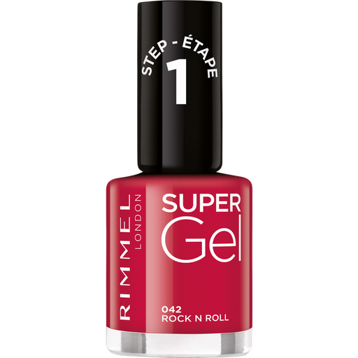 [3614221759103] RIMMEL Verniz de unhas Super Gel by Kate n°42 Rock N'Roll 12ml