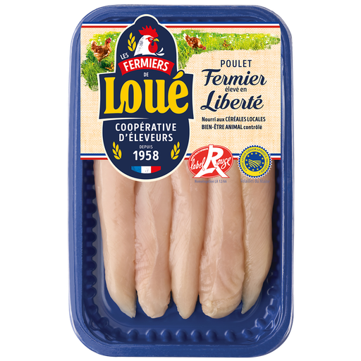 [0217283000003] LOUE Aiguillette de poulet blanc, 6 pièces