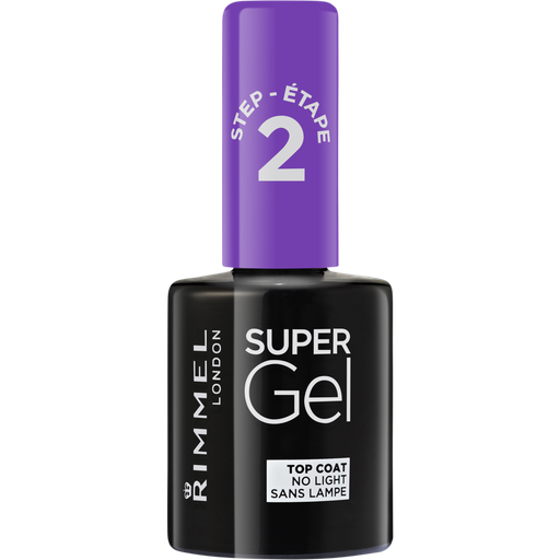 [3614221759165] RIMMEL Verniz de unhas Super Gel n°01 Top Coat 12 ml