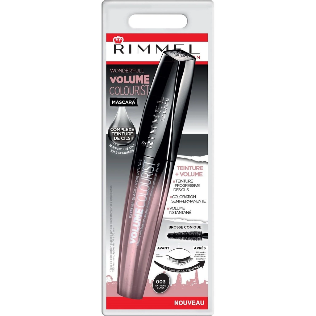 RIMMEL Mascara 003 Extreme Black LONDON le mascara