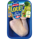 LOUE Muslo de pollo blanco, Francia, 2 piezas