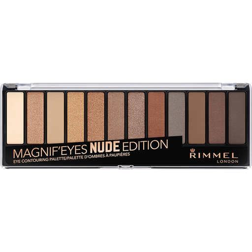 [3614224525118] RIMMEL Paleta de Sombras Magnifeyes Tom Nude 001, 14,16g