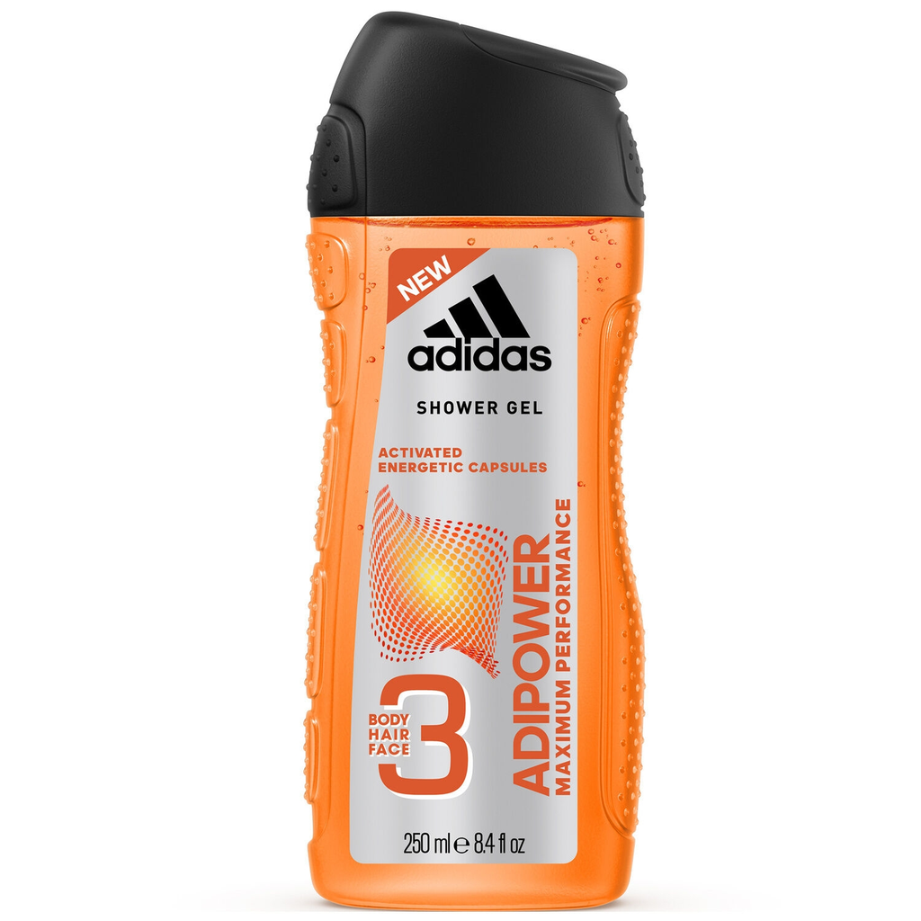 ADIDAS Adipower 3-in-1 Shower Gel 250 ml