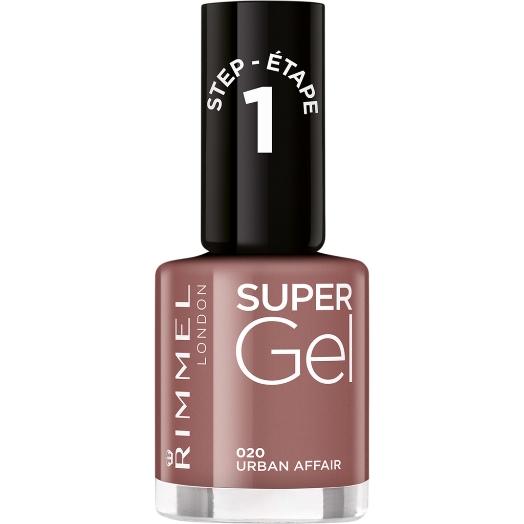 RIMMEL Super Gel Nail Polish Urban Affair (020) 12ml