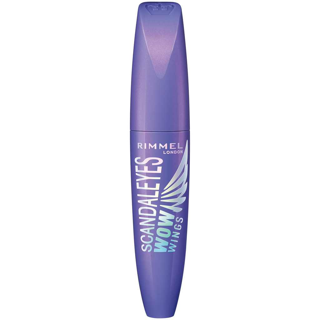RIMMEL Mascara Allongeant Volume Teinte Black (001) Scandal Eyes Wow Wings le tube
