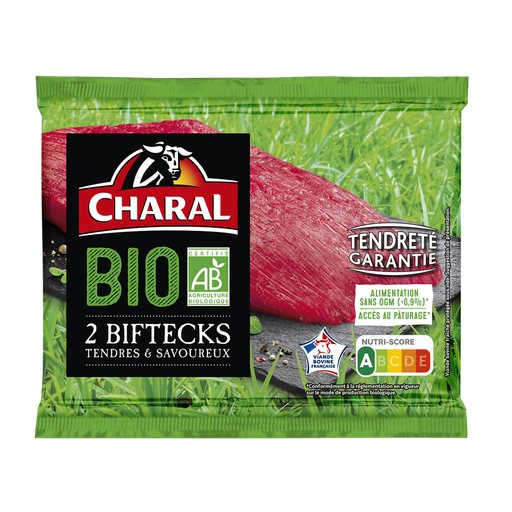 [0242742000003] CHARAL Bife de Vaca BIO 2x120g