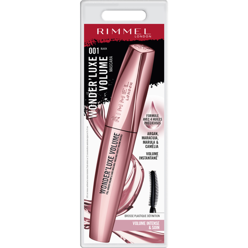 [3614228080033] RIMMEL Máscara Wonder'Luxe Volume 001 Black 11 ml
