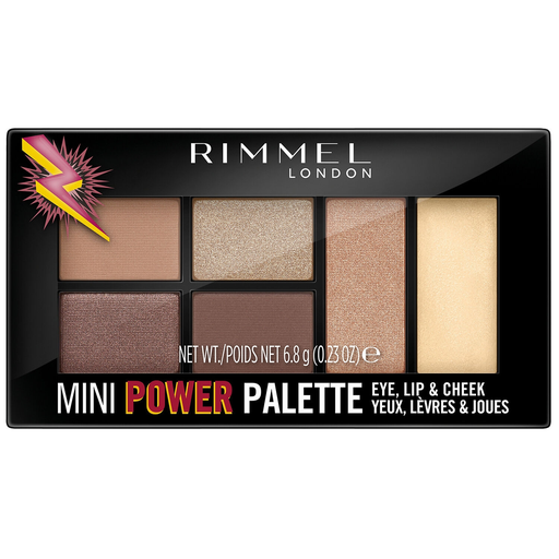 [3614228937276] RIMMEL Ombre à paupières mini power fearless 001 la palette
