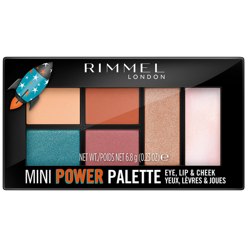 [3614228937436] RIMMEL Sombra de olhos mini power pioneer 004 paleta