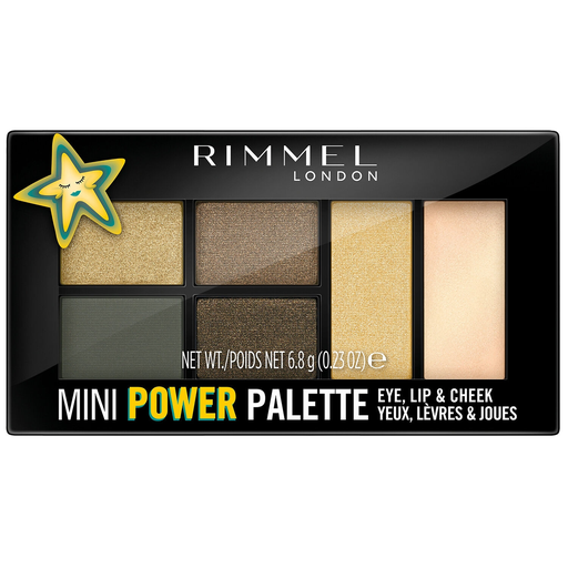 [3614228937450] RIMMEL Ombre à paupières mini power boss babe 005 la palette