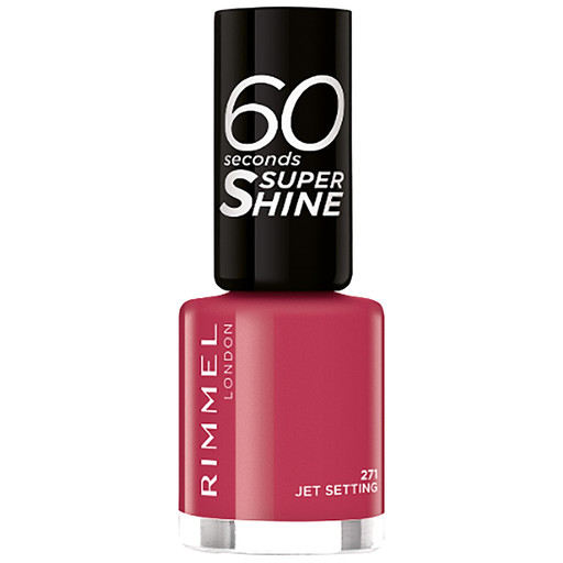 [3614229326949] RIMMEL Verniz de unhas Secagem rápida Tom Jet Setting (271) 60 Seconds Super Shine