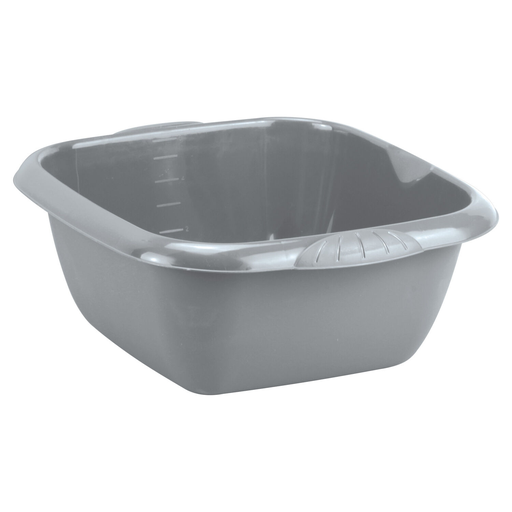 [3614610001165] CARREFOUR Cuvette gris metal 6 L