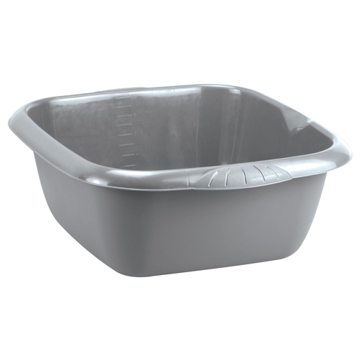 [3614610001172] CARREFOUR Cuvette gris metal 10 L