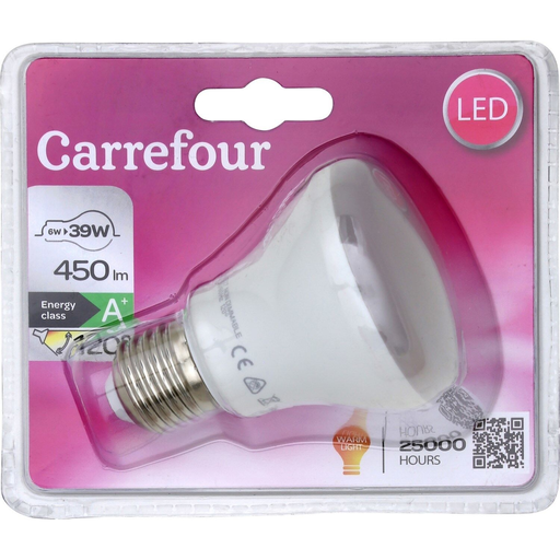 [3614610511978] CARREFOUR Light Bulb 15W E27 240V 1 unit