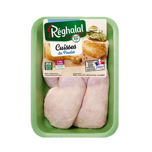 [0278063000002] REGHALAL Cuisse de poulet blanc, 4 pièces