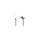 POSS Cable de audio con micrófono PSCMOCBK Negro 1 metro