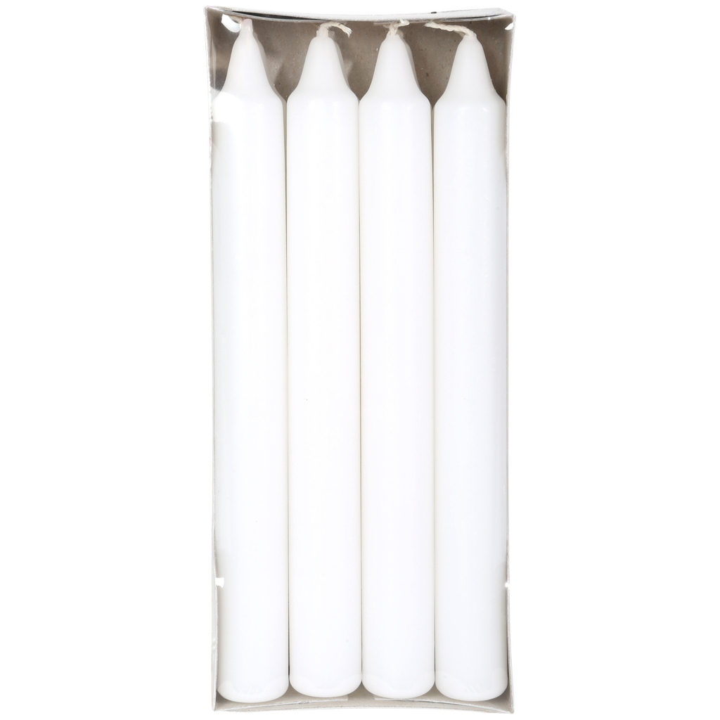 CARREFOUR Straight candles 8-pack