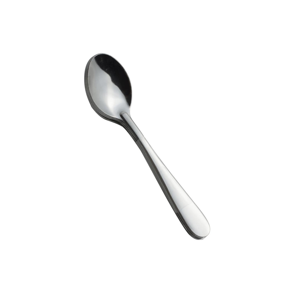 CARREFOUR Cuillère moka en inox HOME le lot de 6