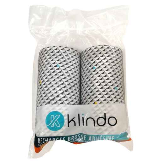 [3614612801688] KLINDO Recharge de brosse de vêtements le lot de 2 recharges x 60 feuilles