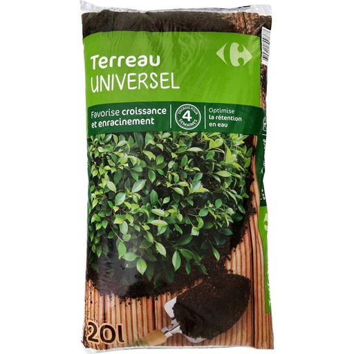 [3614612809387] CARREFOUR Terreau Universel 20 L