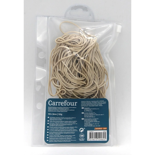 [3614613104825] CARREFOUR Elastique 100x18mm 100 g