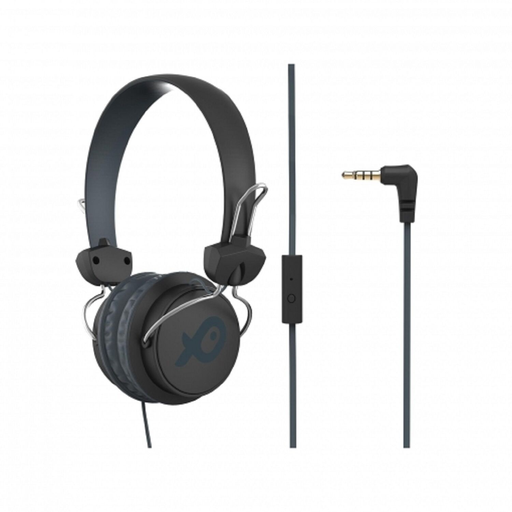 [3614613105860] POSS Casque avec micro PSH996BK Noir le casque