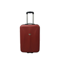 CARREFOUR Maleta rígida ABS 2 ruedas 51cm Roja