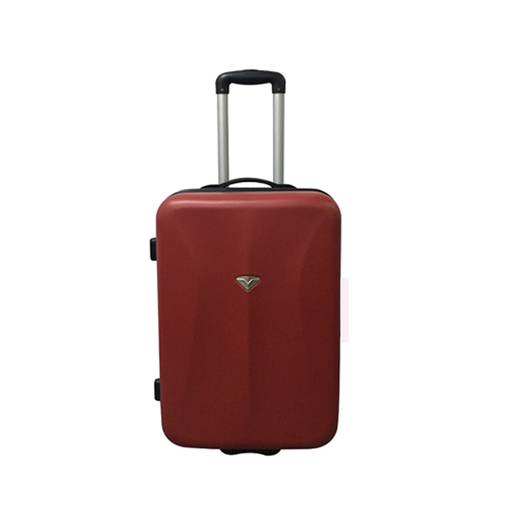 [3614613553999] CARREFOUR Mala ABS 2 rodas vermelha 80cm