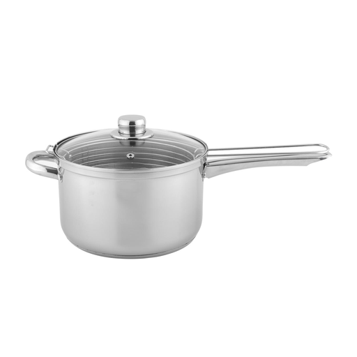 [3614614007637] CARREFOUR Stainless Steel Fryer 22cm Uncoated All Hobs Including Induction With Lid HOME
