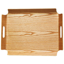 CARREFOUR Rectangular Natural Wood Beige Tray le plateau