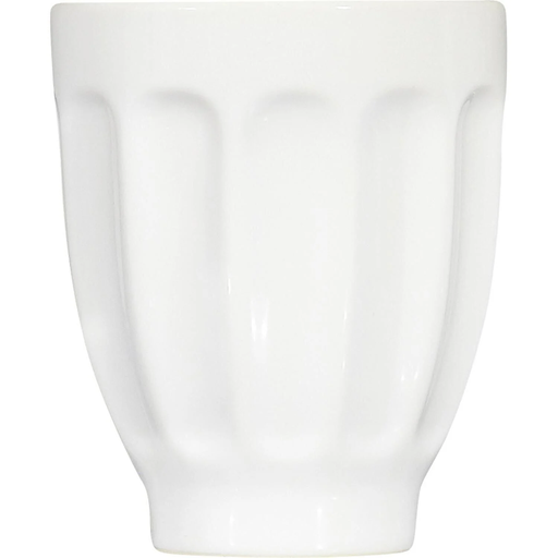 [3614614084614] CARREFOUR White Earthenware Espresso Cup 7cm Cagla HOME le mug