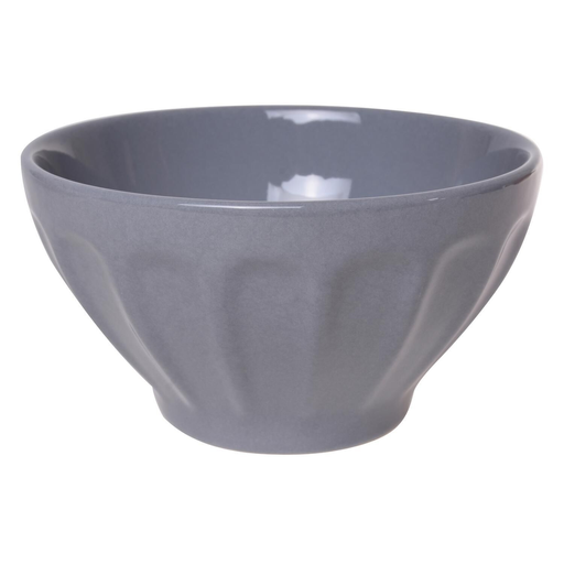 [3614614084751] CARREFOUR Grey Earthenware Bowl 14cm Cagla HOME 1 unit