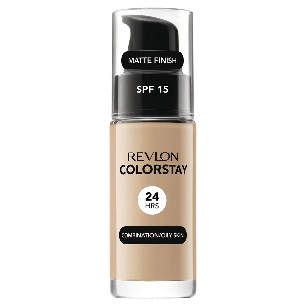 REVLON Base de Maquillaje Líquida Mate Color Stay 220 Beige Natural 30 ml