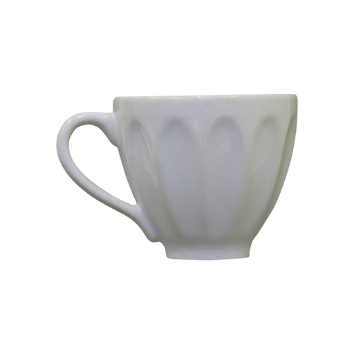 [3614614084850] CARREFOUR White Tea Cup HOME 8 cl
