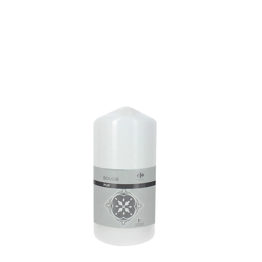 [3614614149795] CARREFOUR HOME White candle